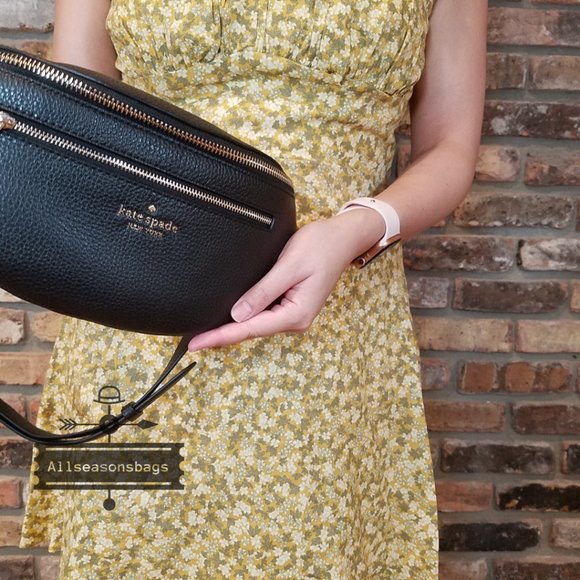 kate spade Bags Authentic And New Kate Spade Leila Belt Bag Black